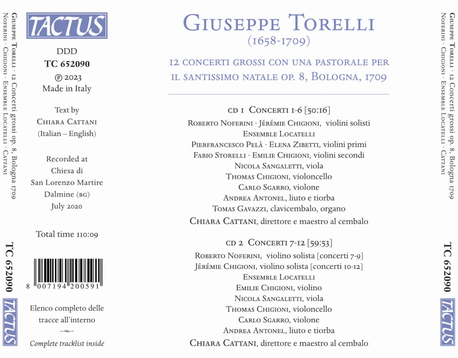 Torelli: 12 Concerti Grossi Op. 8 - slide-1