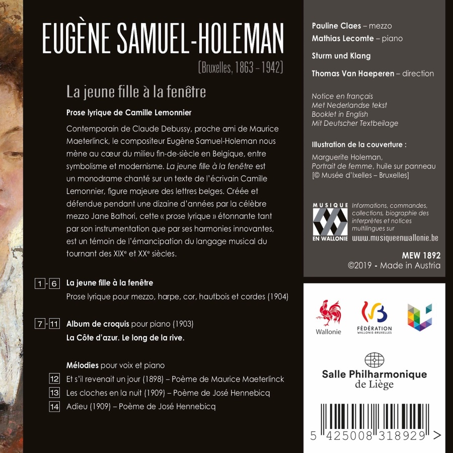 Samuel-Holeman: La jeune fille à la fenêtre - slide-1
