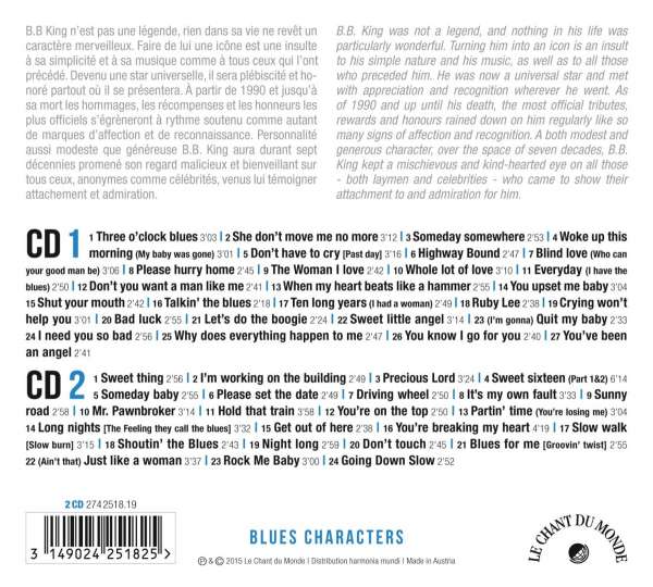 B.B. King: Three O'Clock Blues,  seria Blues Characters - slide-1