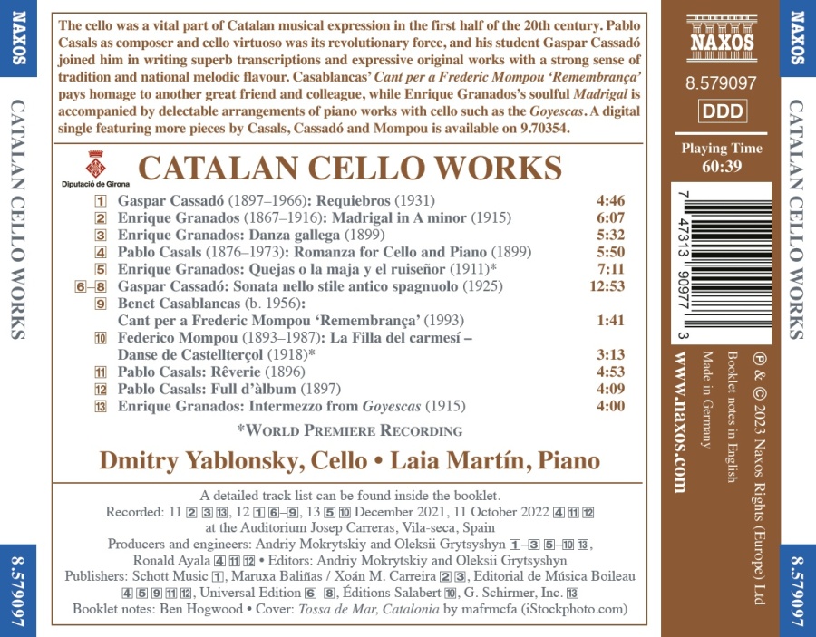 Catalan Cello Works - slide-1