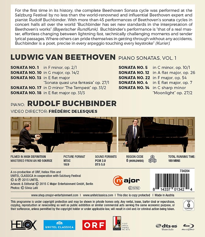 Beethoven: Piano Sonatas Vol. 1 / Buchbinder - slide-1