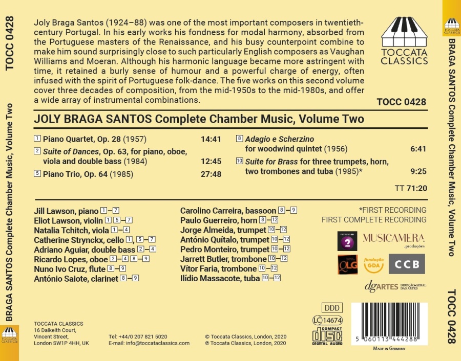 Braga Santos: Chamber Music Vol. 2 - slide-1
