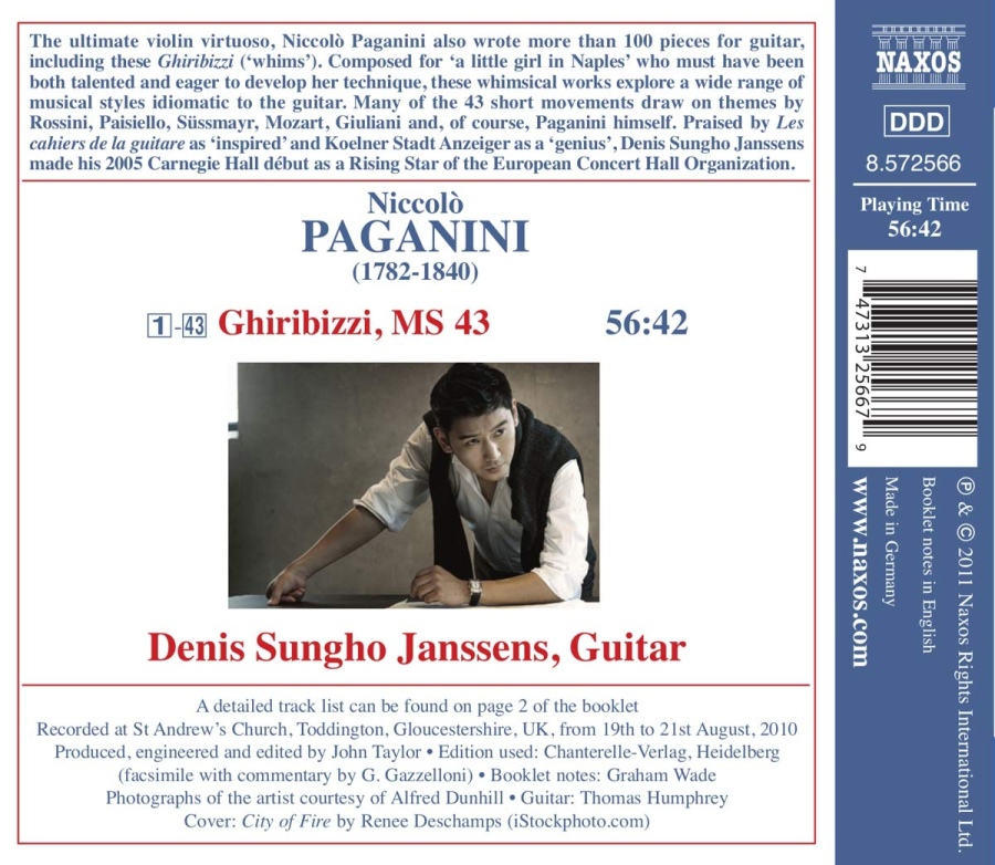 Paganini: Ghiribizzi - 43 Miniatures for Guitar - slide-1