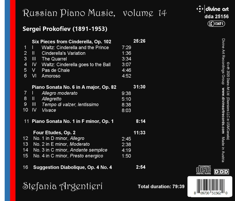Russian Piano Music Vol. 14 - Prokofiev: Piano Sonatas - slide-1