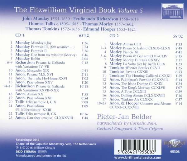 Fitzwilliam: Virginal Book Vol. 5 - slide-1