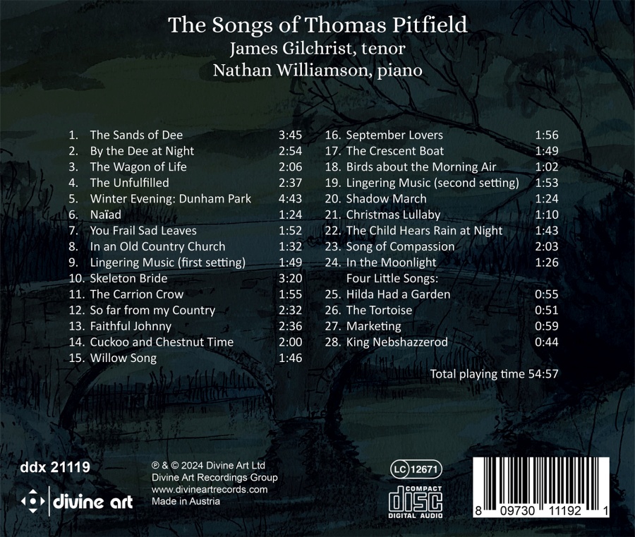The Songs of Thomas Pitfield - slide-1
