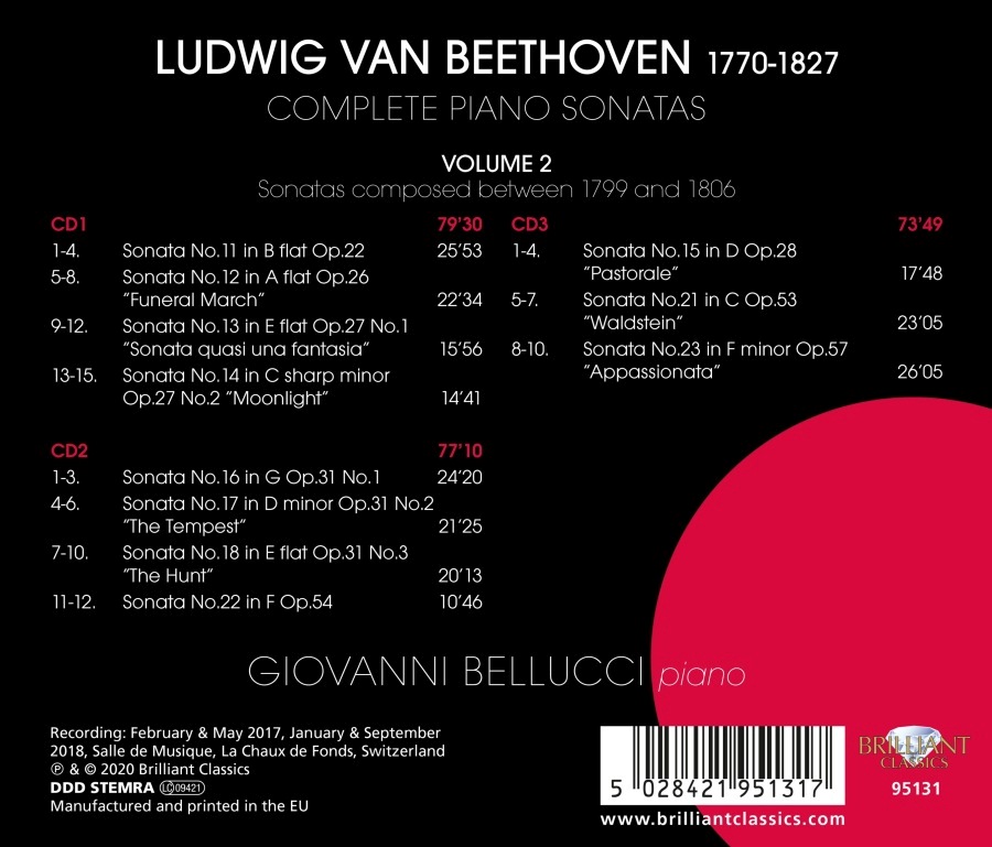Beethoven: Complete Piano Sonatas Vol. 2 - slide-1