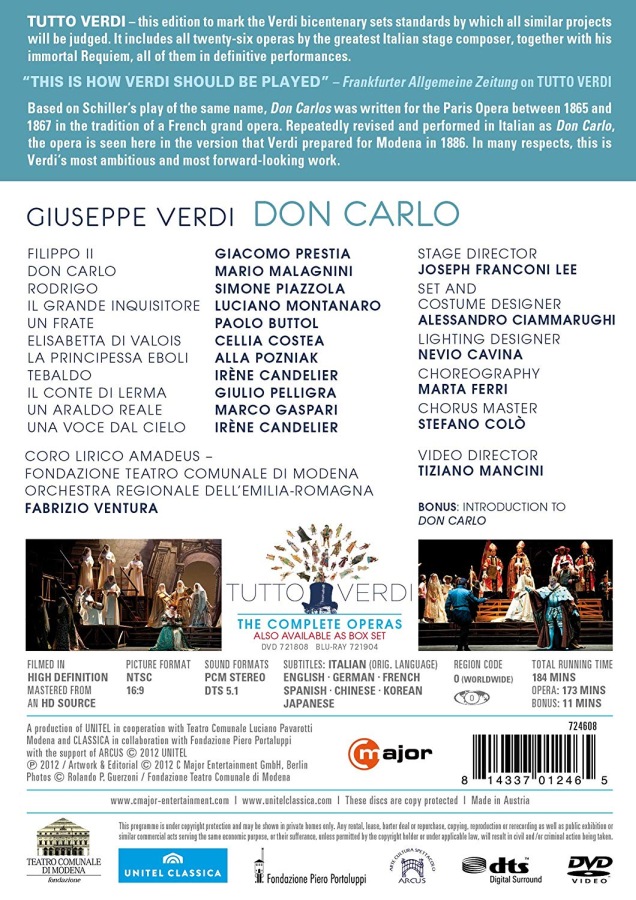 Verdi: Don Carlo / Tutto Verdi - slide-1