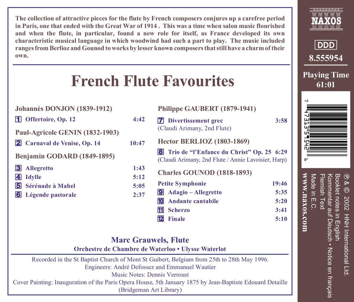 FRENCH FLUTE FAVOURITES - slide-1