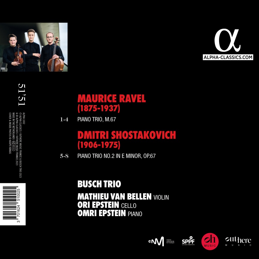 Ravel & Shostakovich: Piano Trios - slide-1
