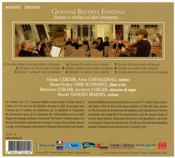Fontana: Sonate a violino ed altri strumenti ... - slide-1