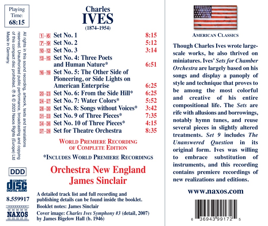 Ives: Complete Sets for Chamber Orchestra - slide-1