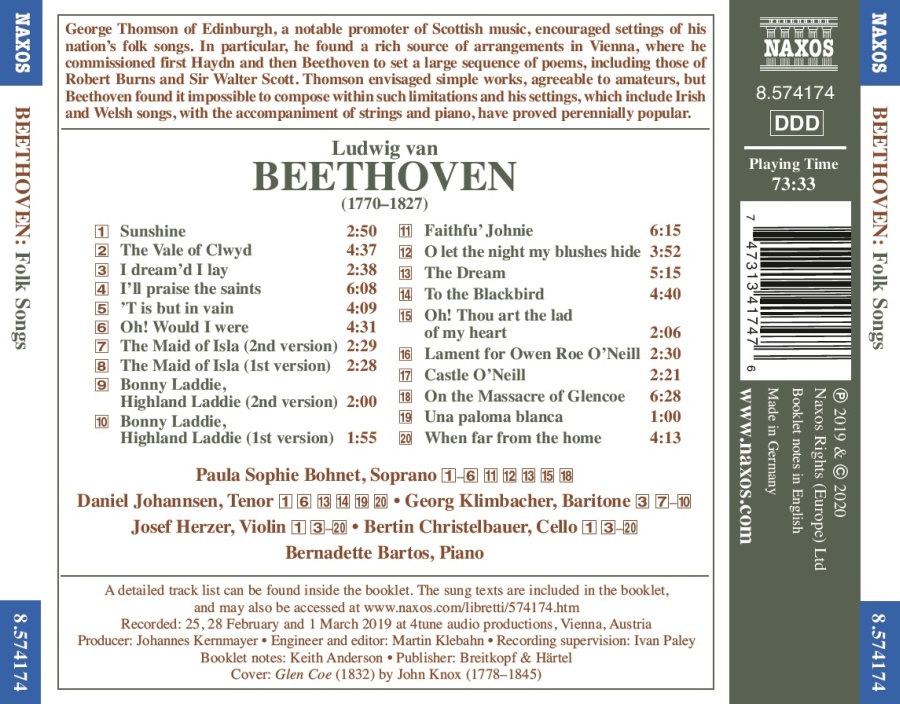 Beethoven: Folk Songs - slide-1