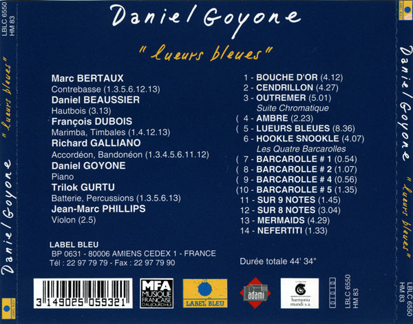 Daniel Goyone: Lueurs Bleues - slide-1