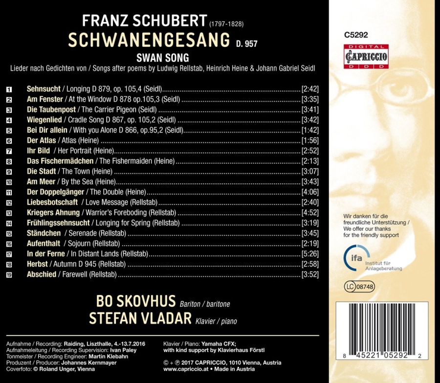 Schubert: Schwanengesang - slide-1