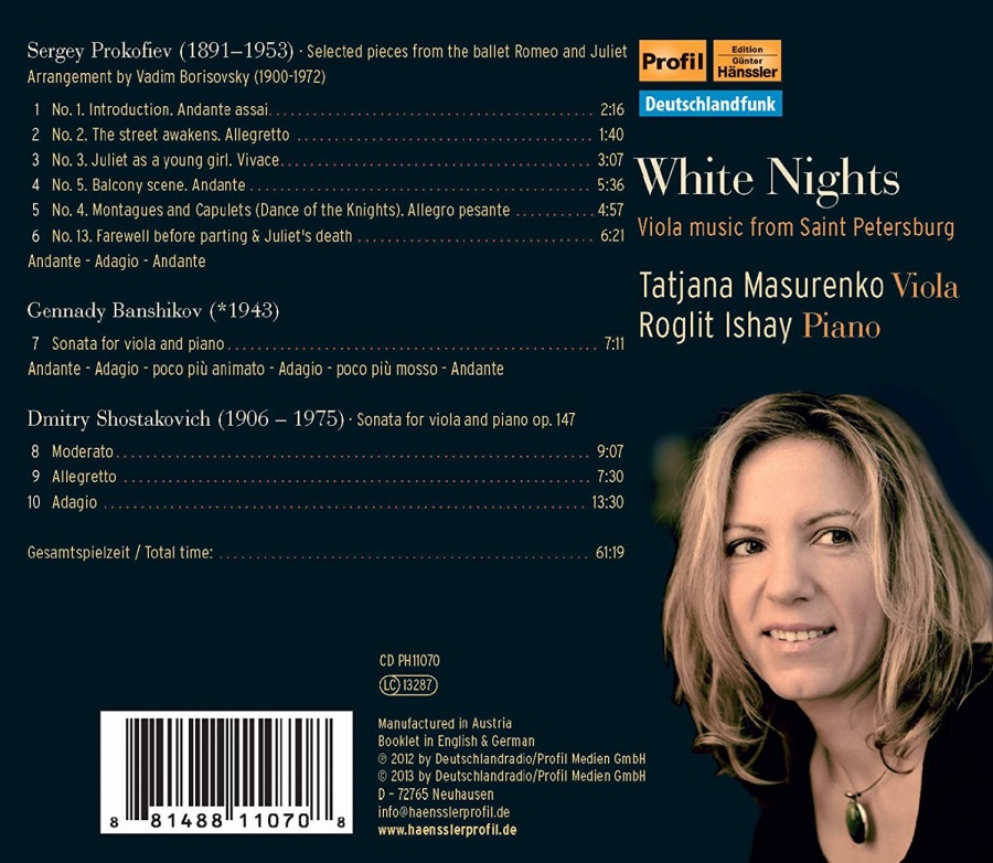 White Nights:  Prokofiev, Shostakovich, Banshchikov - slide-1