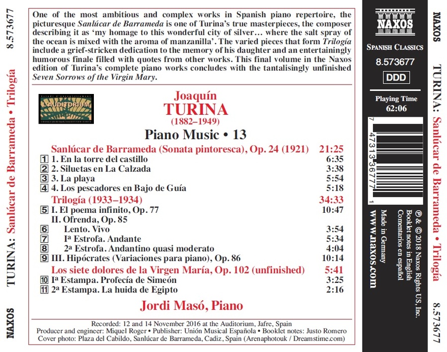 Turina: Piano Music Vol. 13 - slide-1