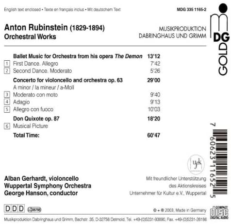 Rubinstein: Concerto for violoncello - slide-1