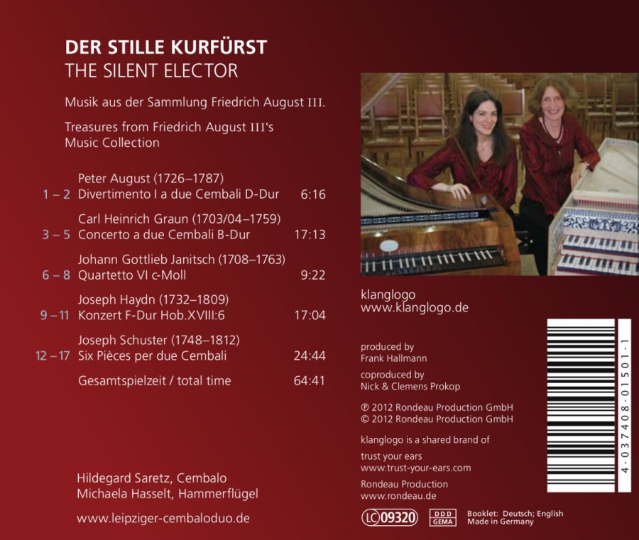 Der stille Kurfürst - Peter August, Graun, Janitsch, Haydn, Schuster - slide-1
