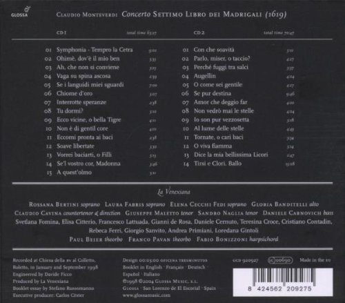 Monteverdi: Settimo Libro dei Madrigali - slide-1