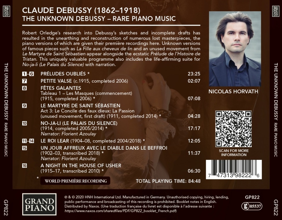 The Unknown Debussy - Rare Piano Music - slide-1