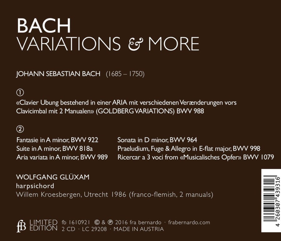 Bach: Goldberg Variations & more - slide-1