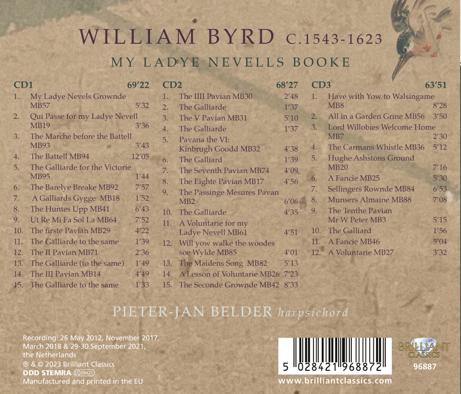 Byrd: My Ladye Nevells Booke - slide-1