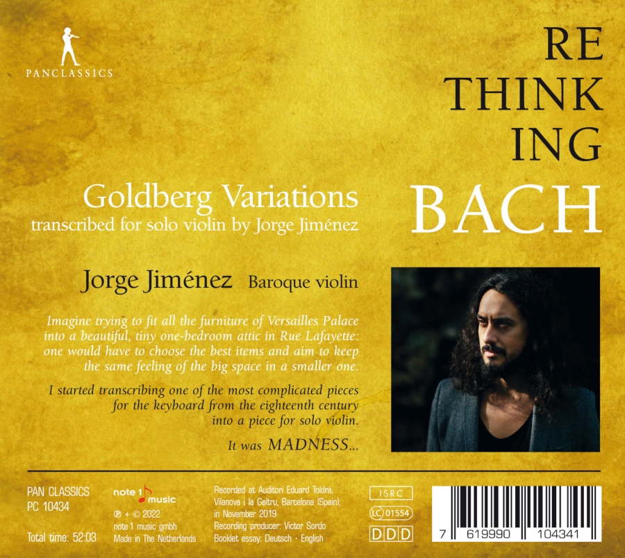 Rethinking Bach - Goldberg Variations BWV988 - slide-1