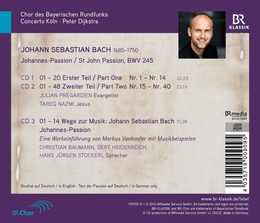 Bach: Johannes-Passion BWV 245 - slide-1