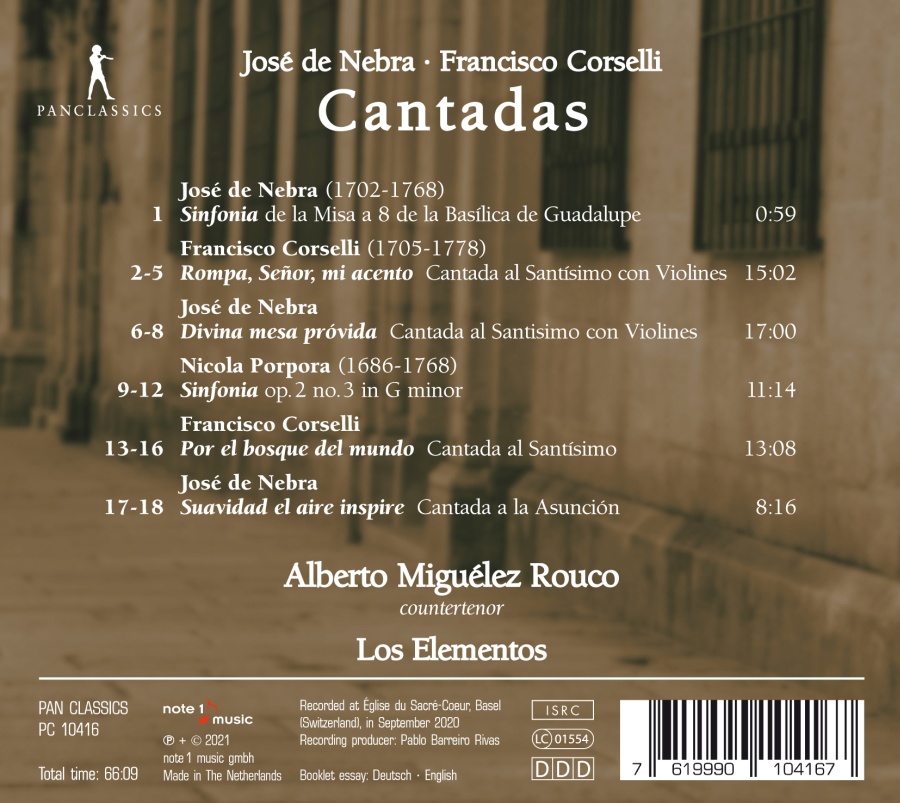 Nebra & Corselli: Cantadas - slide-1