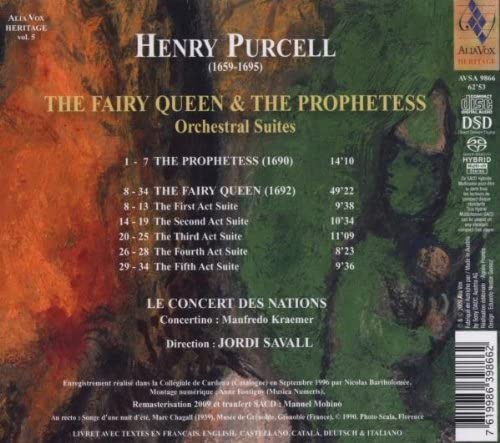 Purcell: The Fairy Queen & The Prophetess - Orchestral Suites - slide-1