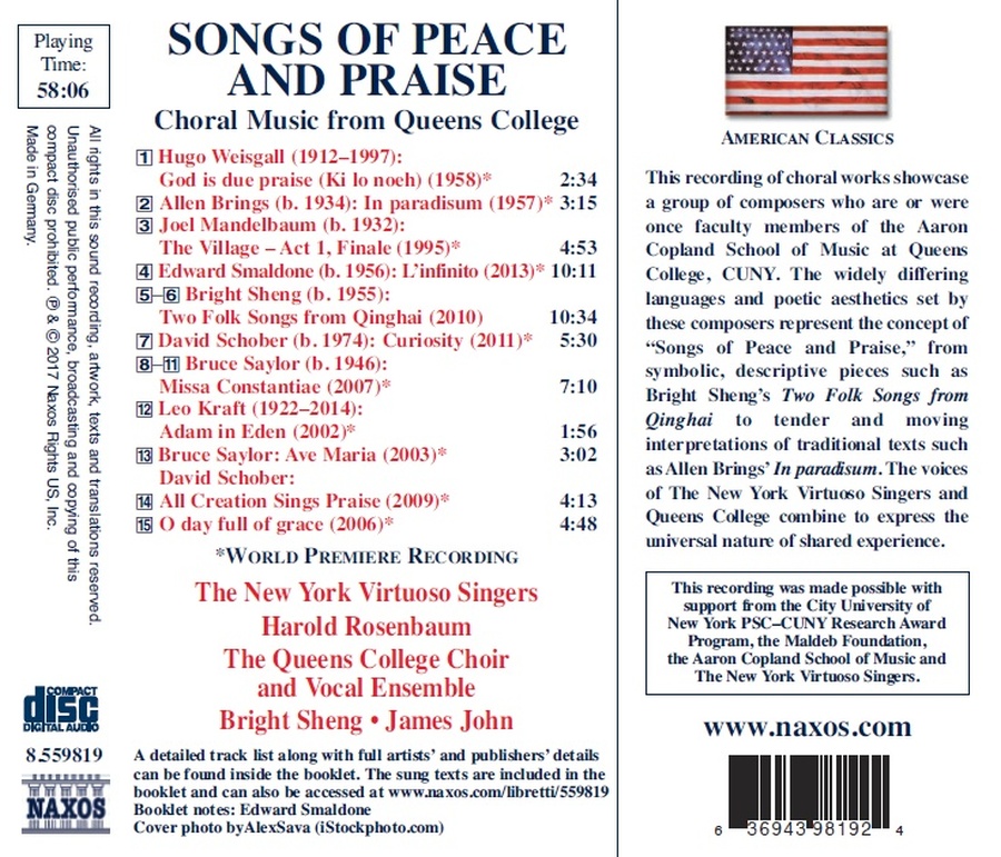 Songs of Peace and Praise - slide-1