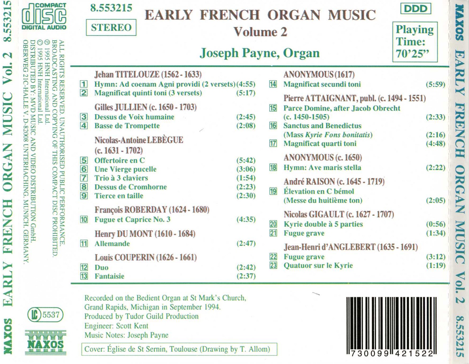 Early French Organ Music, Vol.  2 - slide-1