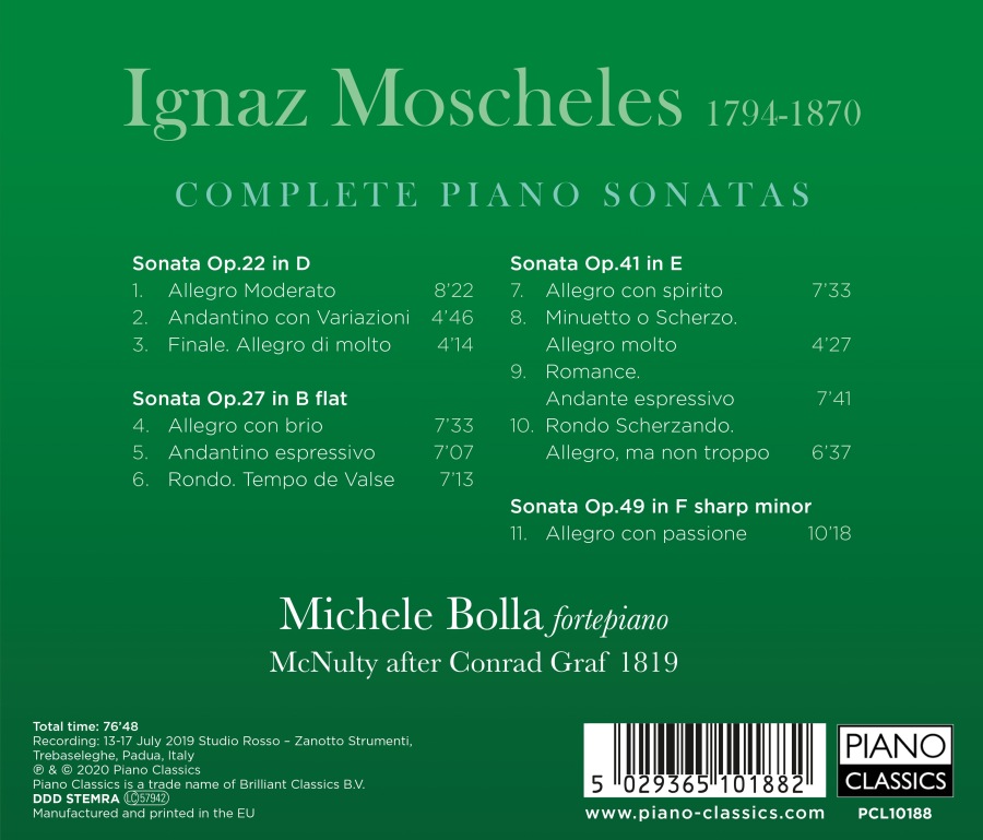 Moscheles: Complete Piano Sonatas - slide-1
