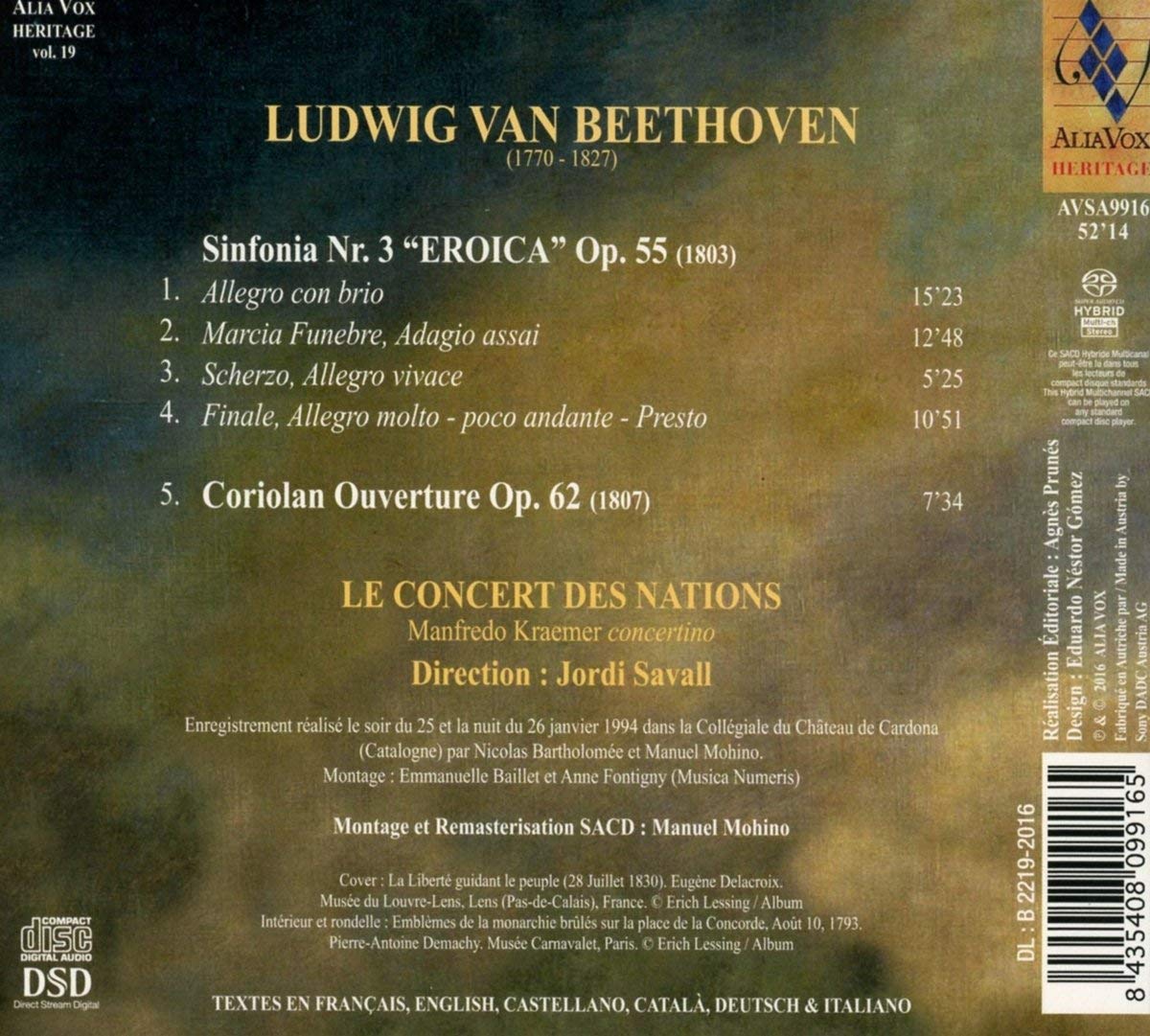 Beethoven: Sinfonia Nr. 3 “Eroica”; Coriolan Ouverture - slide-1