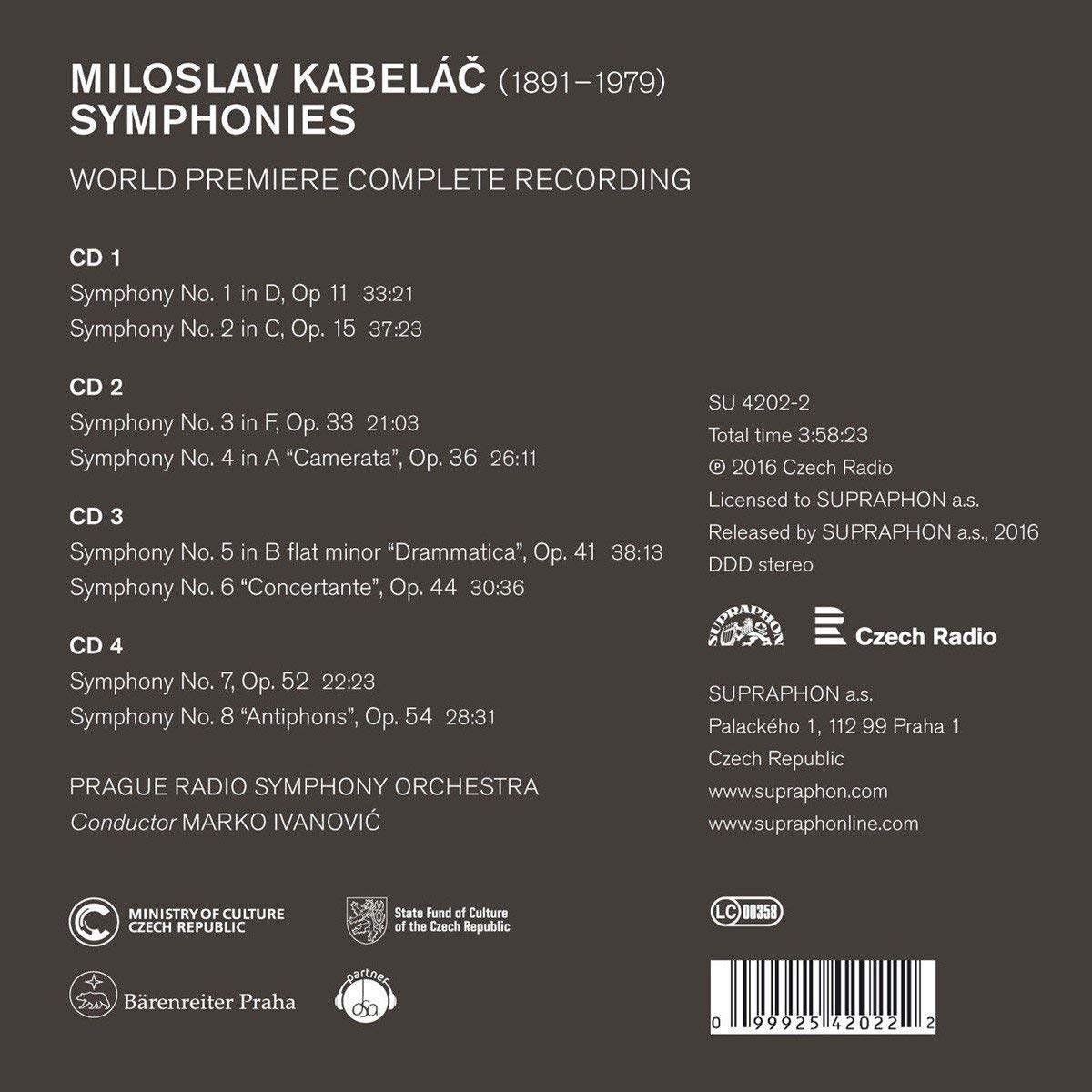 Kabelac: Complete Symphonies - slide-1