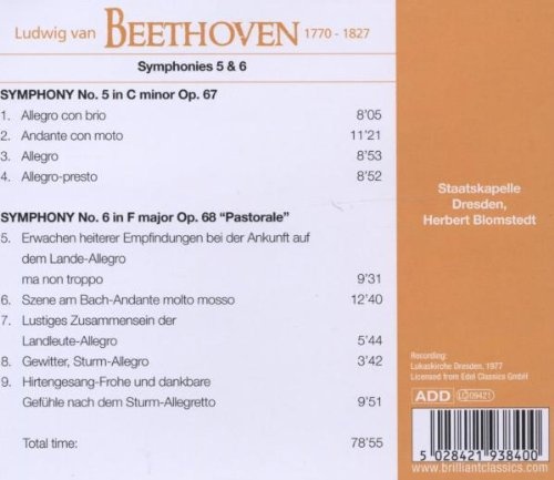 Beethoven: Symphonies 5 & 6 - slide-1