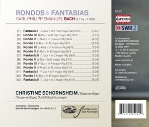 Bach, C.P.E.: Rondos & Fantasias - slide-1