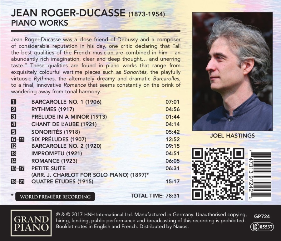 Roger-Ducasse: Piano Works - slide-1
