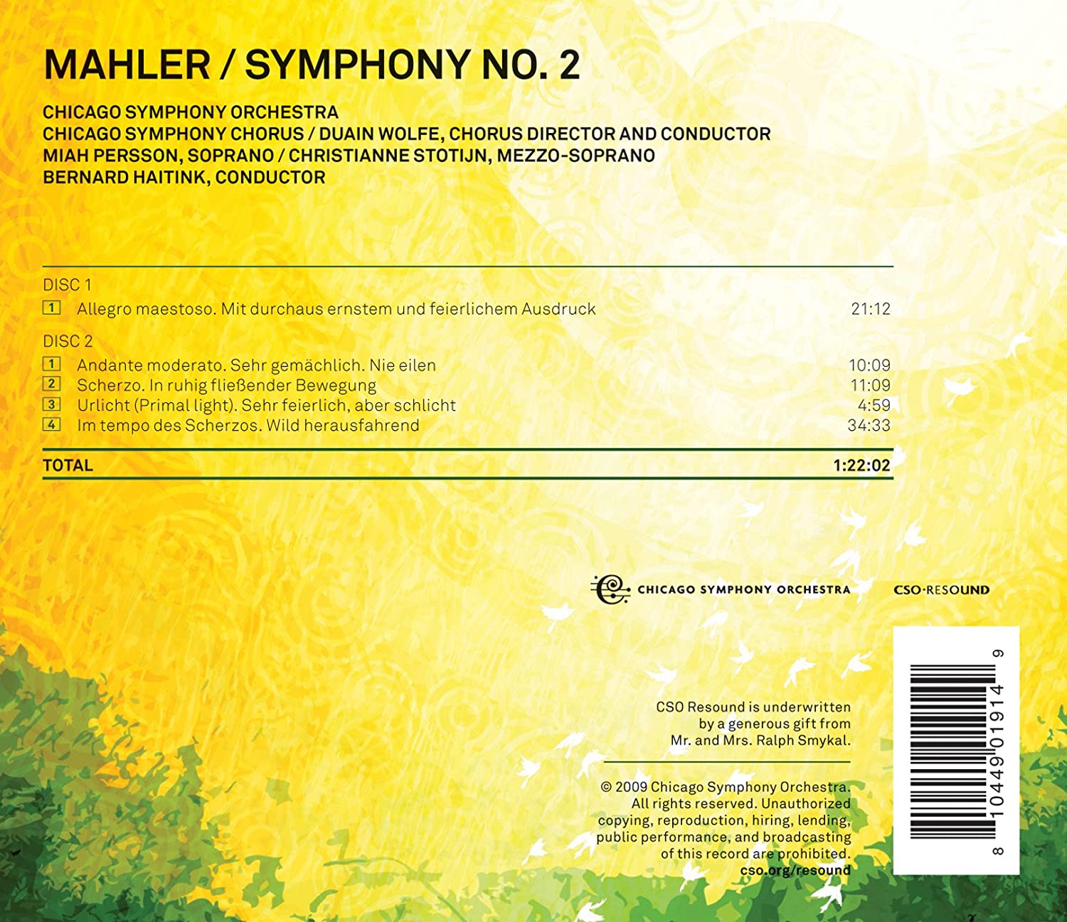 Mahler: Symphony no. 2 - slide-1