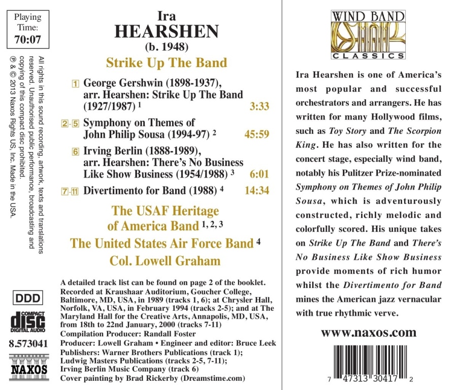 Ira Hearshen: Strike Up The Band - Wind Band Classics - slide-1