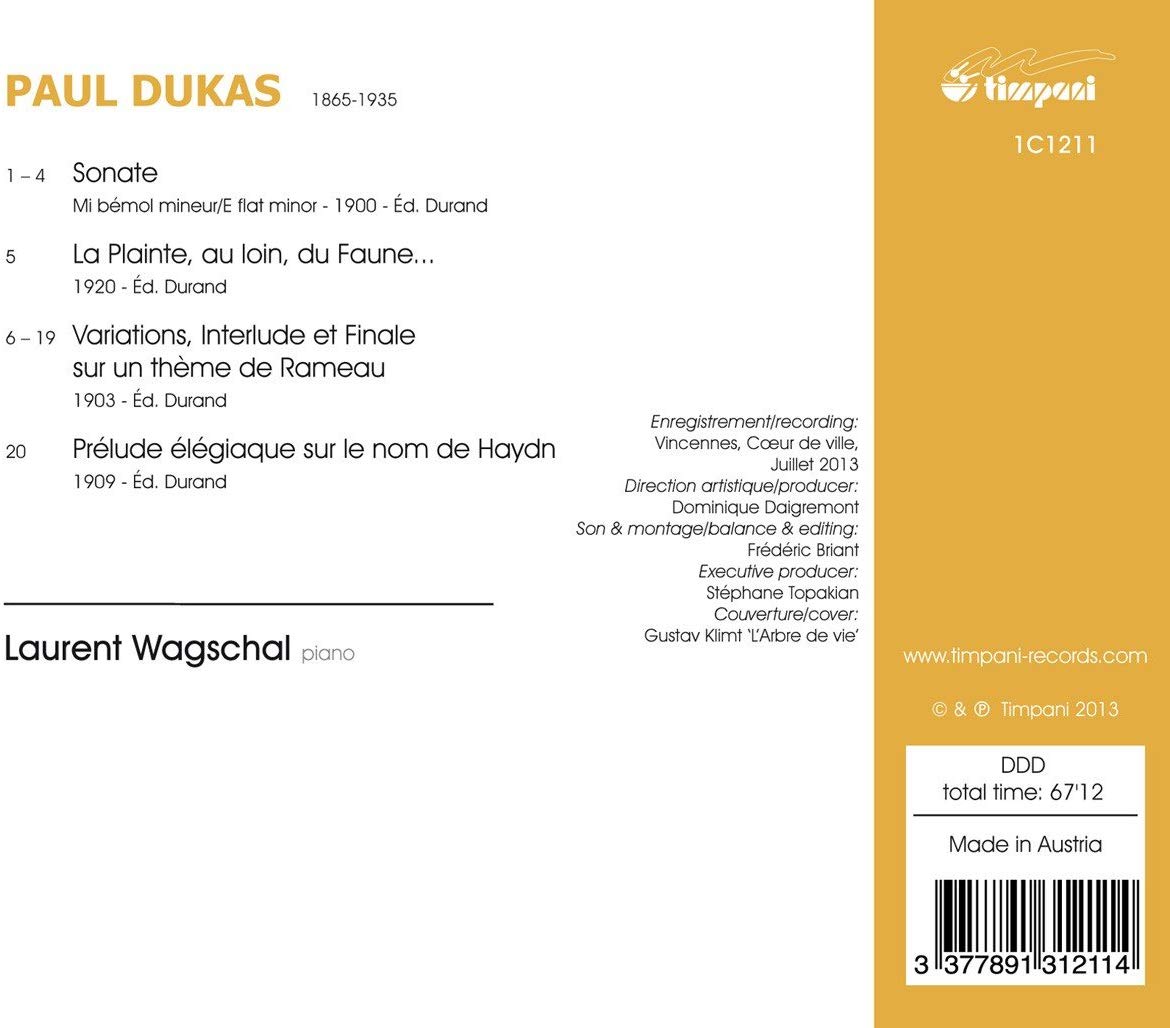 Dukas: Oeuvre pour Piano - Complete Piano Works - slide-1