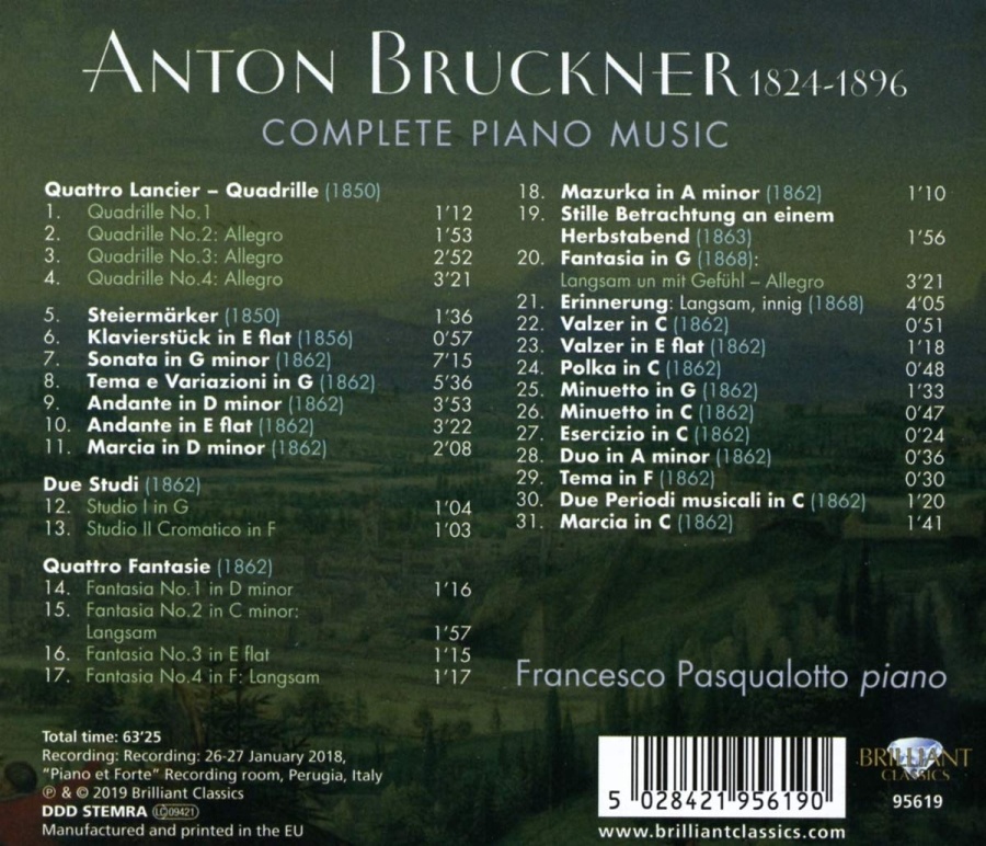 Bruckner: Complete Piano Music - slide-1