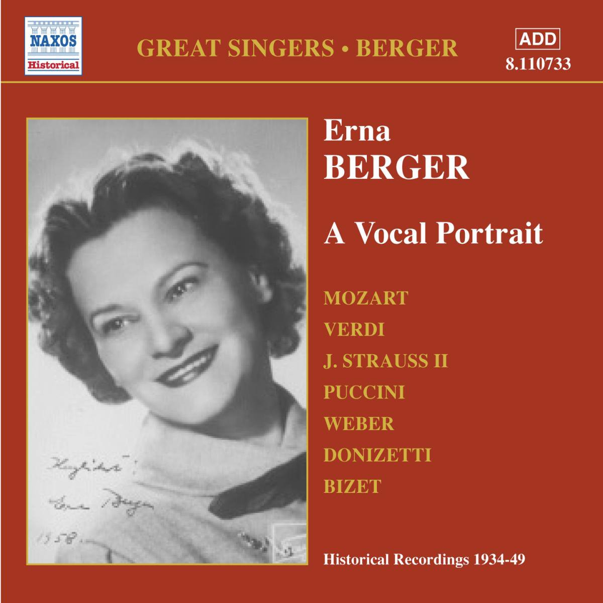 Erna Berger - A Vocal Portrait
