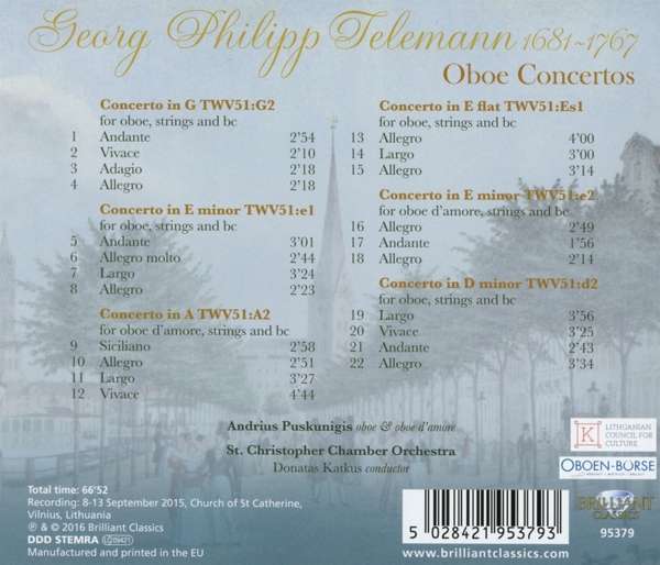 Telemann: Oboe Concertos - slide-1