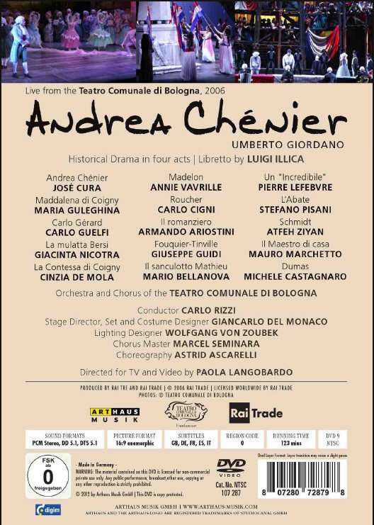 Giordano: Andrea Chenier - slide-1