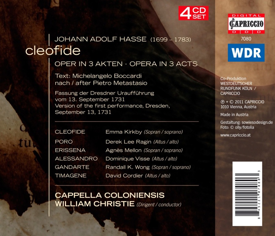 Hasse: Cleofide - slide-1