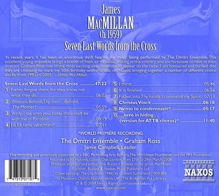 MacMillan: Seven Last Words from the Cross - slide-1