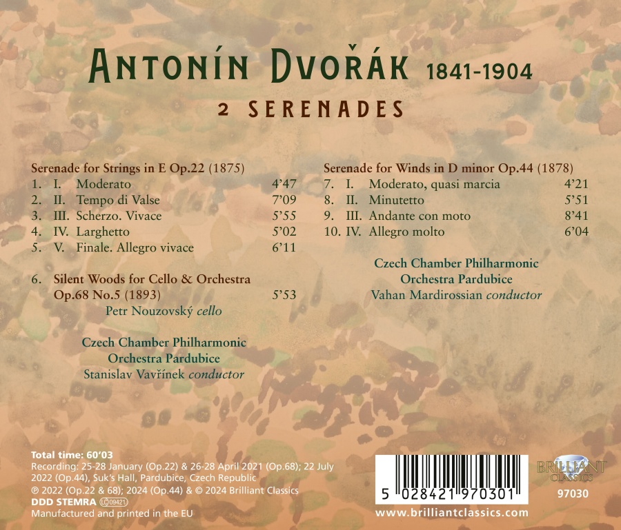 Dvorak: 2 Serenades - slide-1