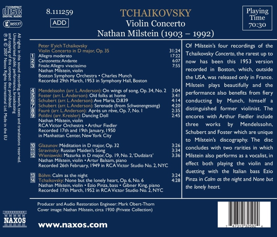Tchaikovsky: Violin Concerto - slide-1